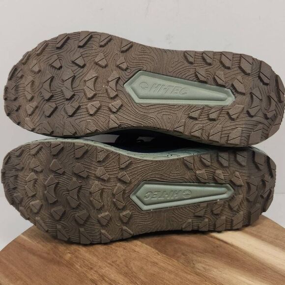 Hi-Tec Catalina Trail Men's Waterproof Running Shoes Size 11 Blue Gray - Picture 8 of 11